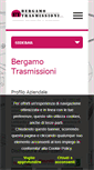 Mobile Screenshot of bergamotrasmissioni.it